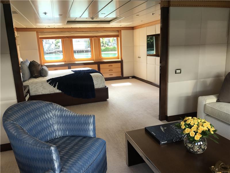 Nita K II Motor Yacht Charter Great Sailing Comfort Master Cabin - High Point Yacthing