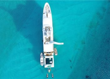 Nita K II Motor Yacht charter with maximum sailing comfort includes Gym equipment, Plex & Kaleidoscope entertainment - High Point Yachting