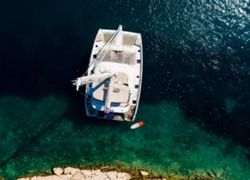 Solitaire is a beautifully designed, modern & spacious catamaran charter in Croatia with a friendly, local crew - High Point Yachting