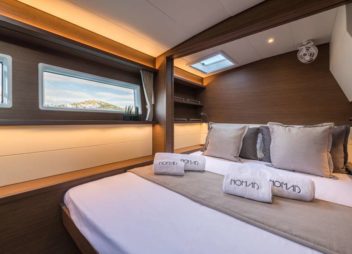 Beautiful Modern Master Cabin on Yacht Charter - High Point Yachting