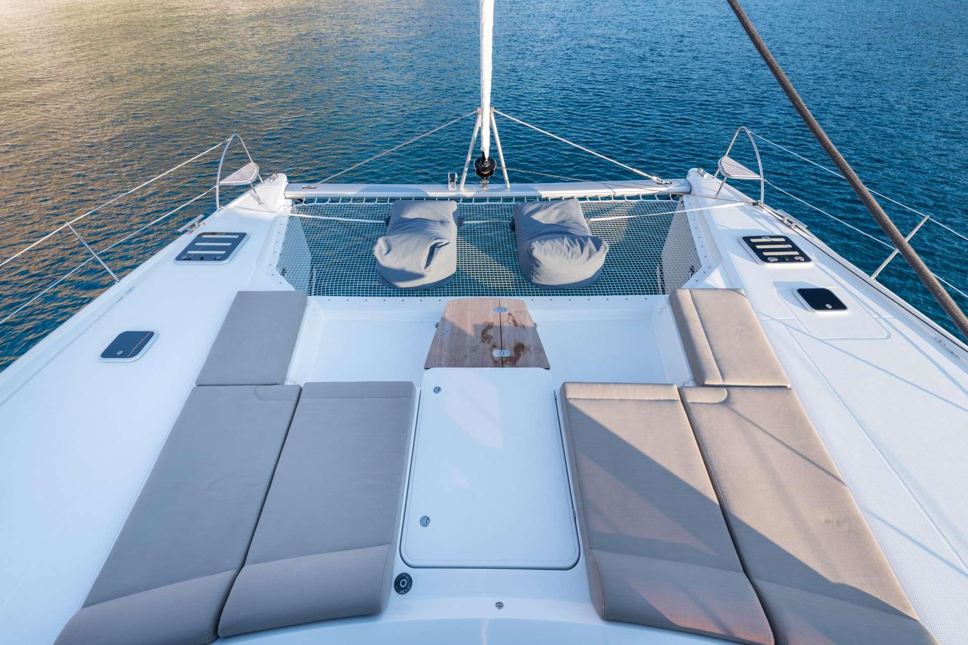 PI 2 Fully Air-Conditioned Catamaran Charter Greece - High Point Yachting