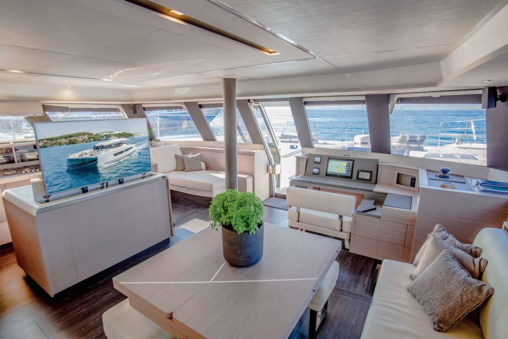 ChristAl MiO Luxurious & Spacious Motor Catamaran technology charter - High Point Yachting
