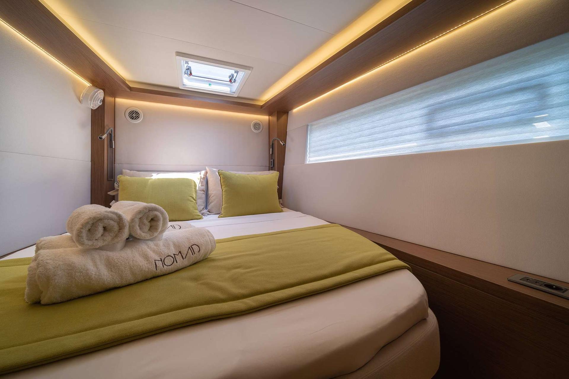 Small Families Yacht Charter Greece Master Bedroom - High Point Yachting
