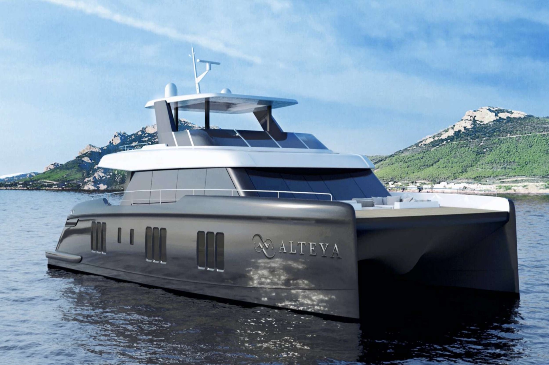 catamaran yacht charter Alteya