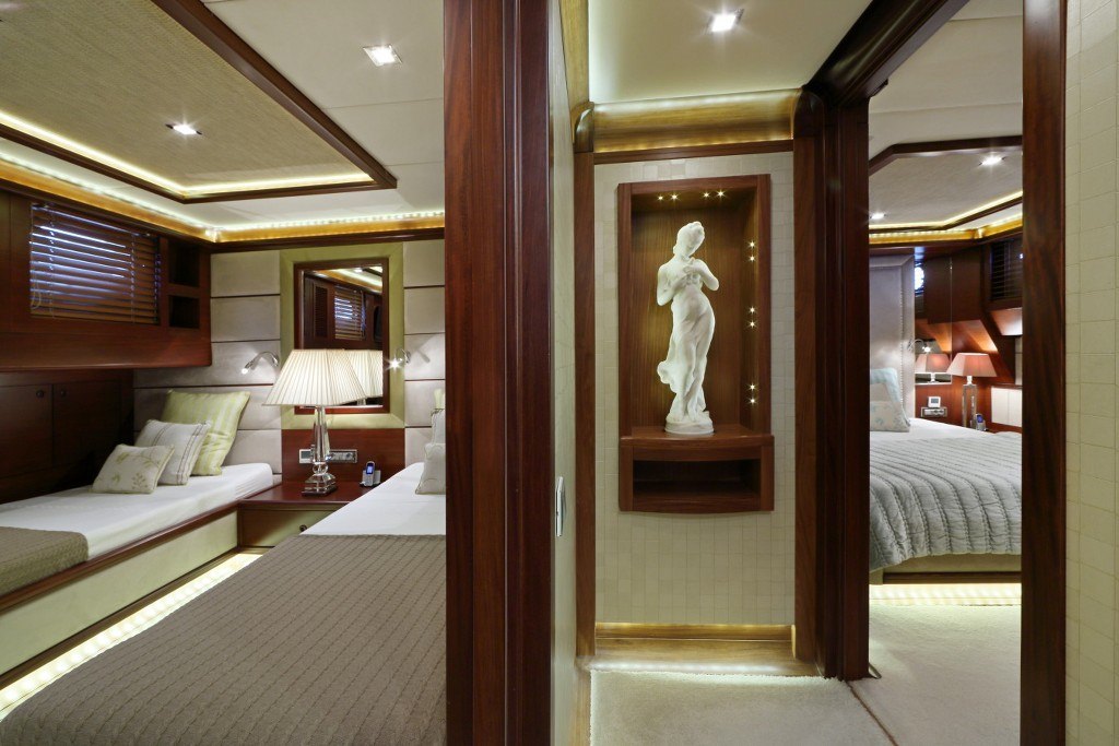 Luxury interior gulet Daima