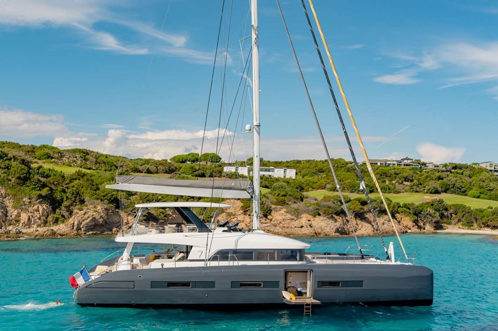 yacht charter Babac catamaran