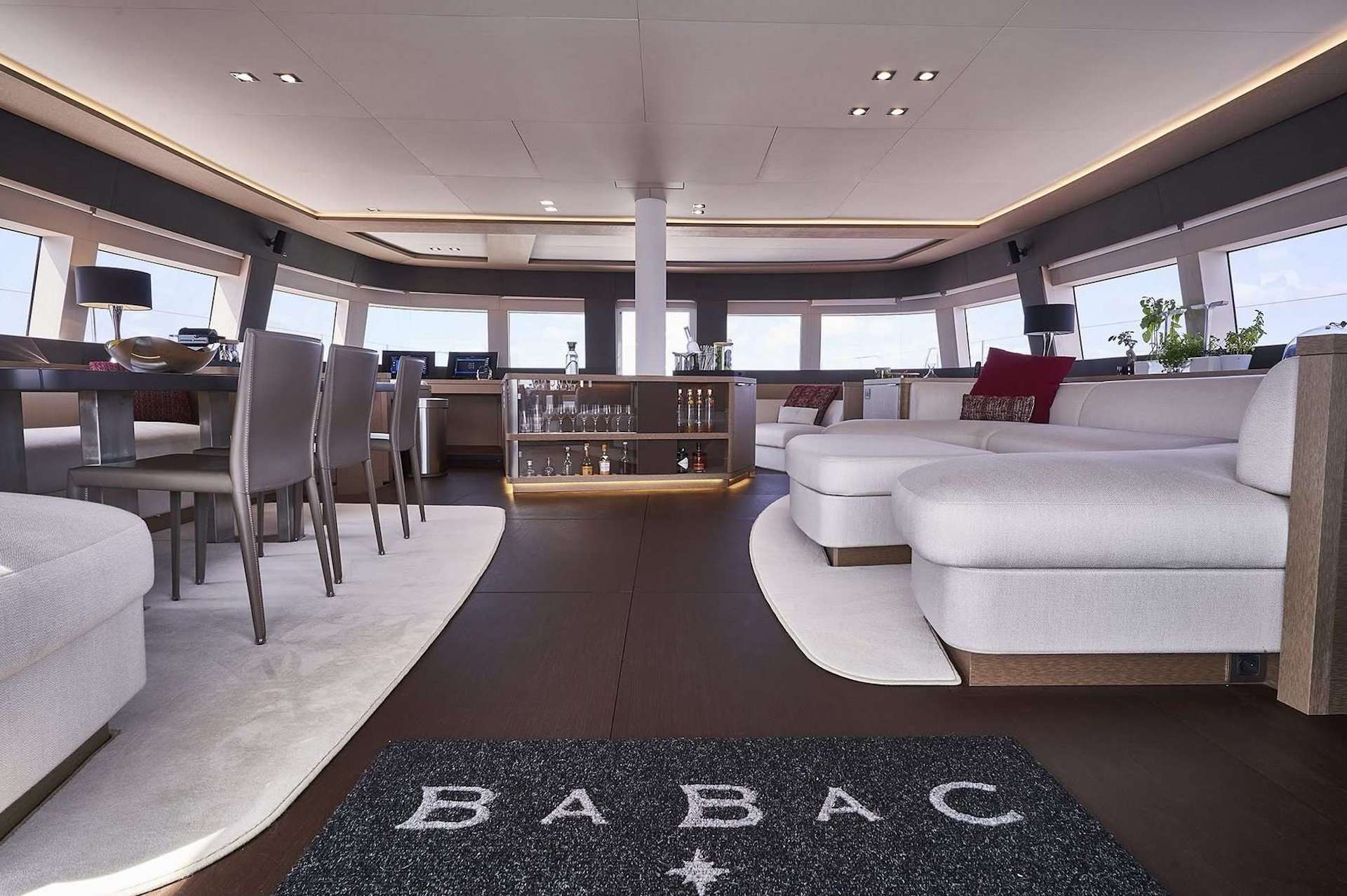 yacht charter Babac salon