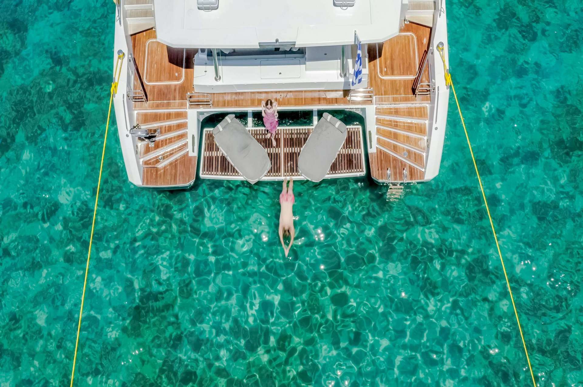 yacht charter Christal Mio catamaran