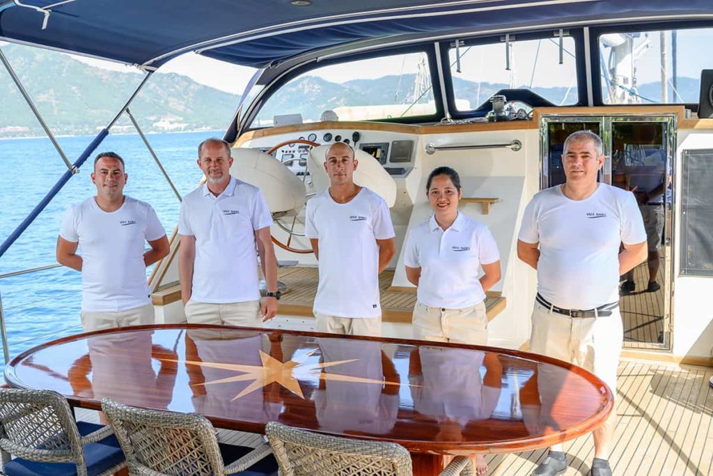 Viva Shira Gulet Charter for Families & Friends Crew