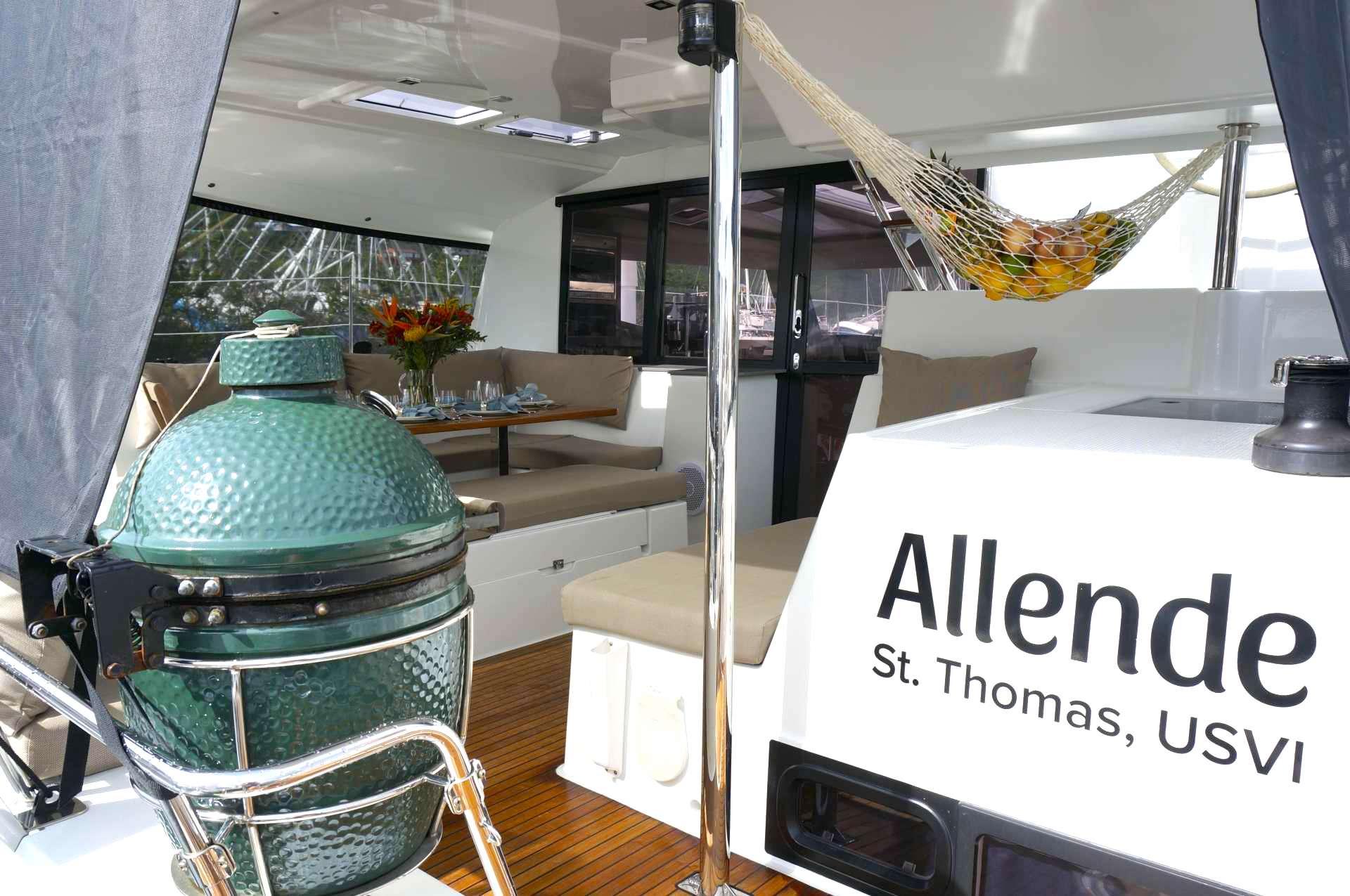 Catamaran Allende yacht charters