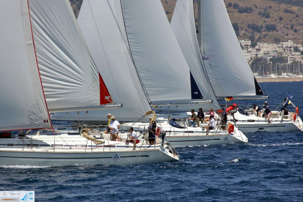 Engineering Challenge Cup 2008 fleet racing - High Point Yachting regatta
