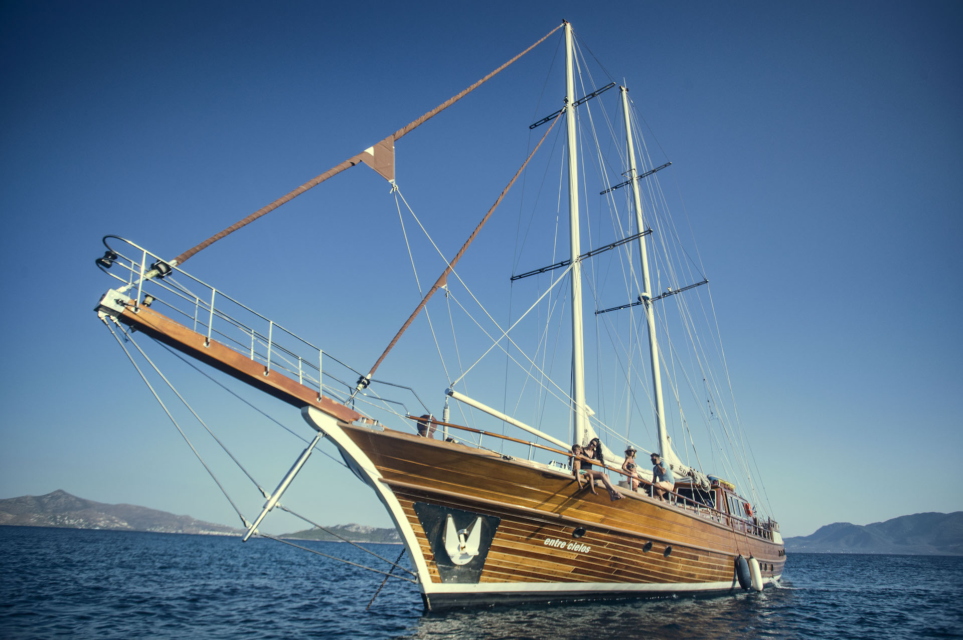 gulet yacht charter Entre Cielos Greece