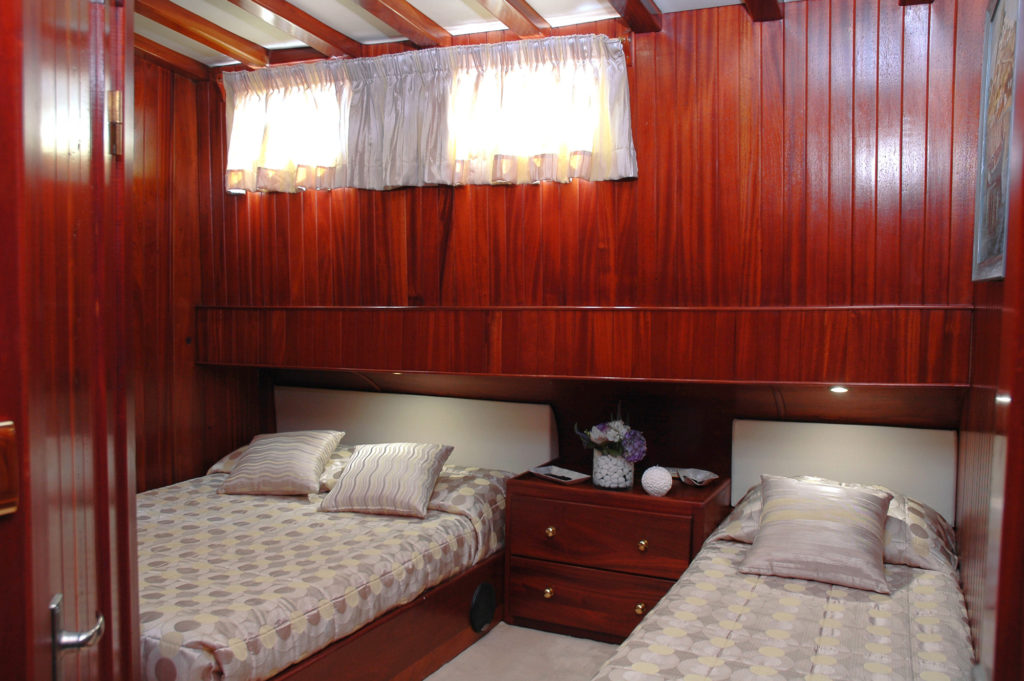 Matina Gulet Charter in Greece cabins - High Point Yachting
