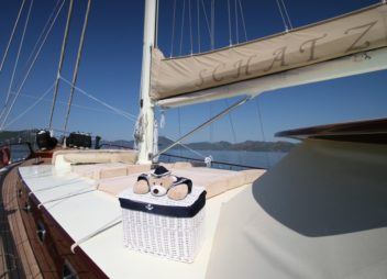 Schatz yacht charter in UK water toys - High Point Yachting