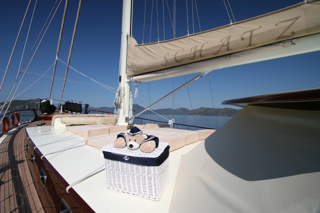 Schatz yacht charter in UK water toys - High Point Yachting