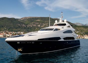 Sunseeker Barracuda Red Sea luxury motor yacht with crew & water toys, available for charters in Turkey, Greece & Croatia - High Point Yachting