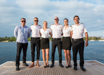 Heed motor super yacht charter awesome crew - High Point Yachting