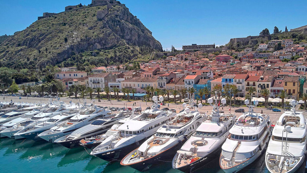 Mediterranean Yacht Show in Nafplio, Greece