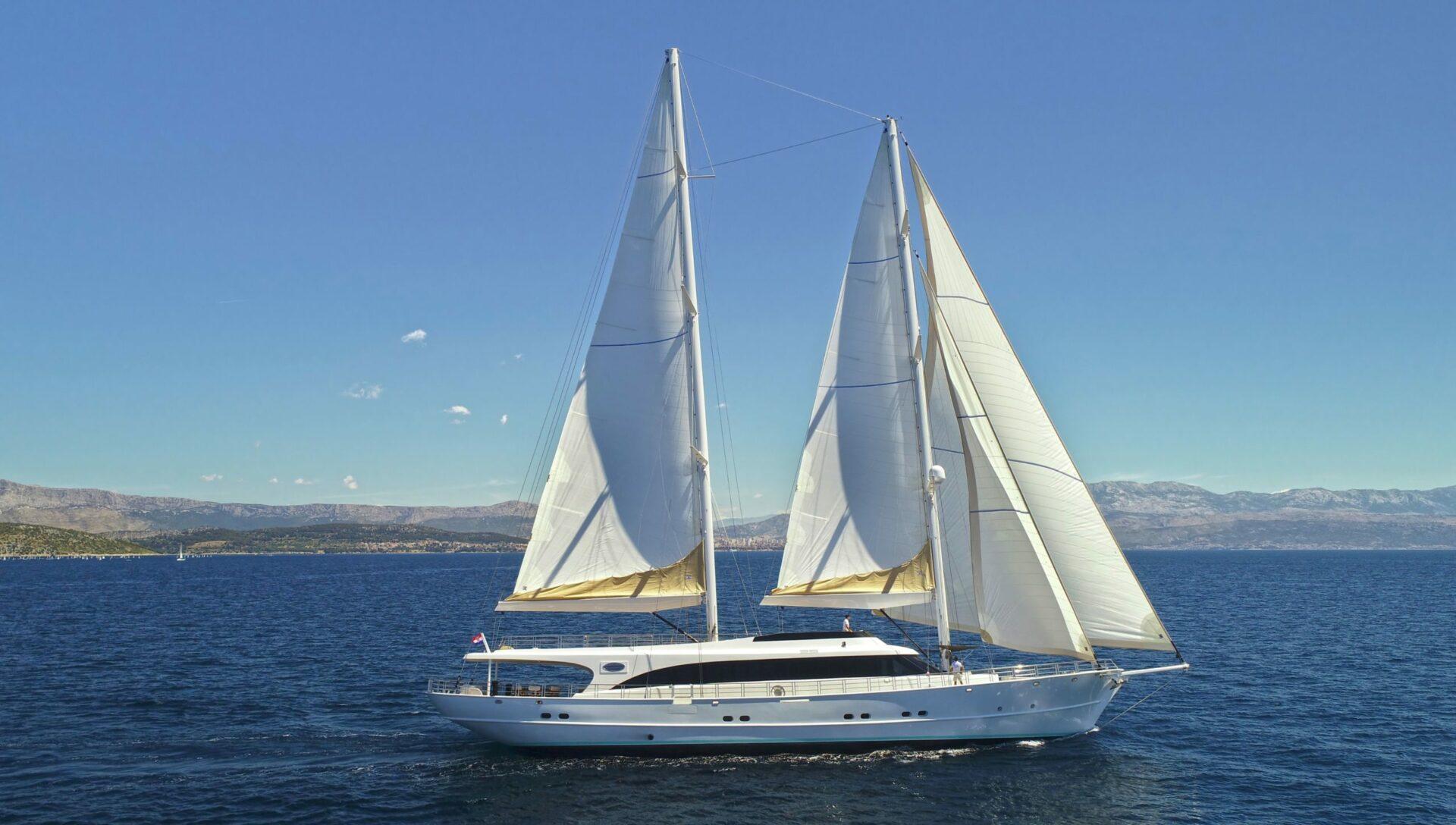 Acapella luxury sailing yacht for charter in Croatia