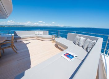 Sunseeker Aqua Libra super yacht charter ultimate sailing experience in Greece - High Point Yachting