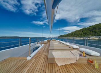 Sailing Yacht Acapella Lounge Area