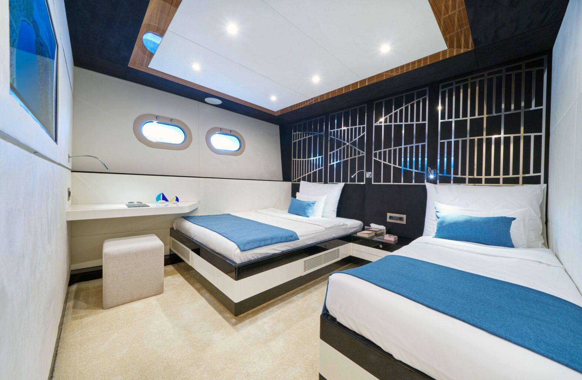 Sailing Yacht Acapella Twin Cabin