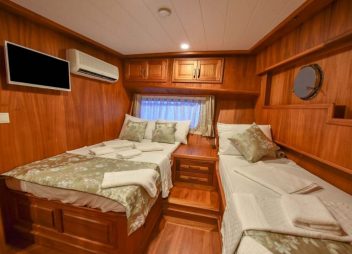 Croatian yacht charter Sea Breeze twin cabin