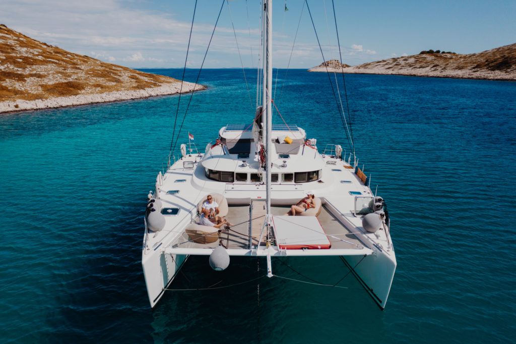 Catamaran MALA Croatia sustainable charter - High Point Yachting