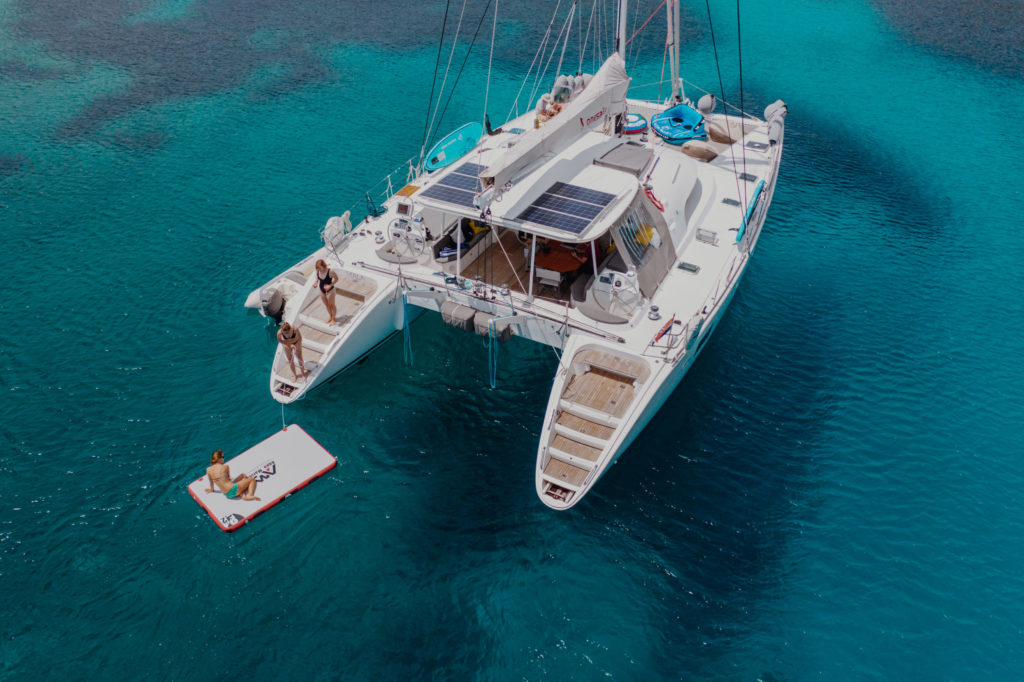 Catamaran MALA sustainable charter