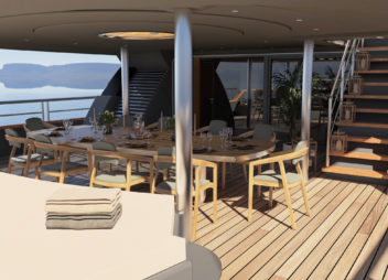 Luxury Yacht Charter UK Fine Dining by Sea - High Point Yachting