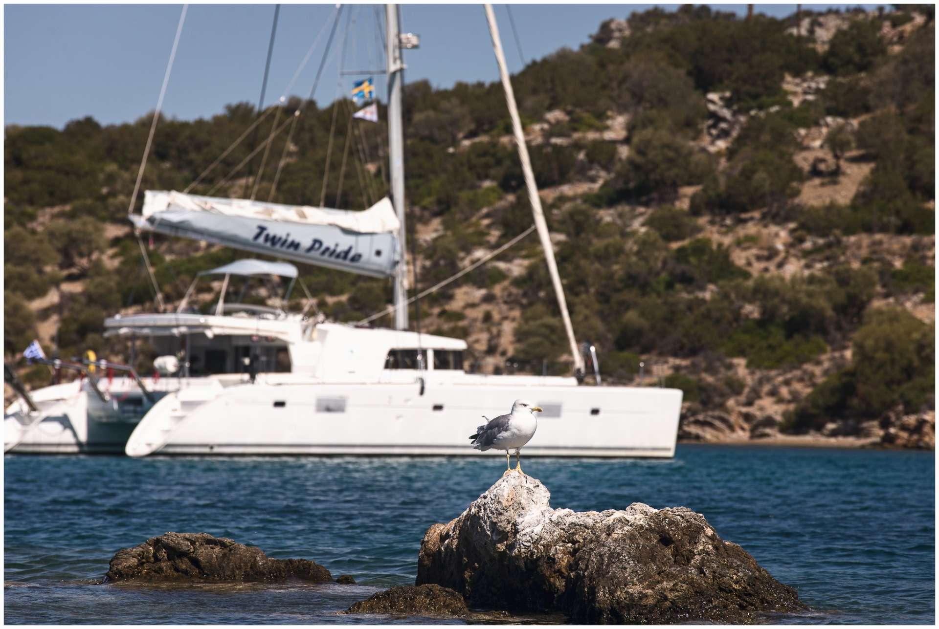 Luxury Holiday Twin Pride Private Crewed Catamaran in Greece – High Point Yachting