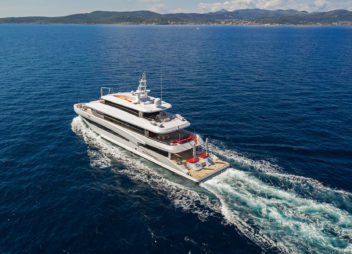 Eden Luxury Motor Yacht for charter with water toys and activies - High Point Yachting