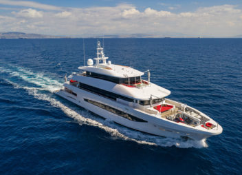 Eden Luxury Motor Yacht for charter with water toys and activies - High Point Yachting