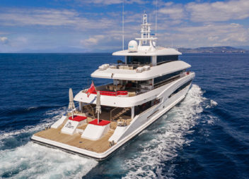 Eden Luxury Motor Yacht for charter with water toys and activies - High Point Yachting