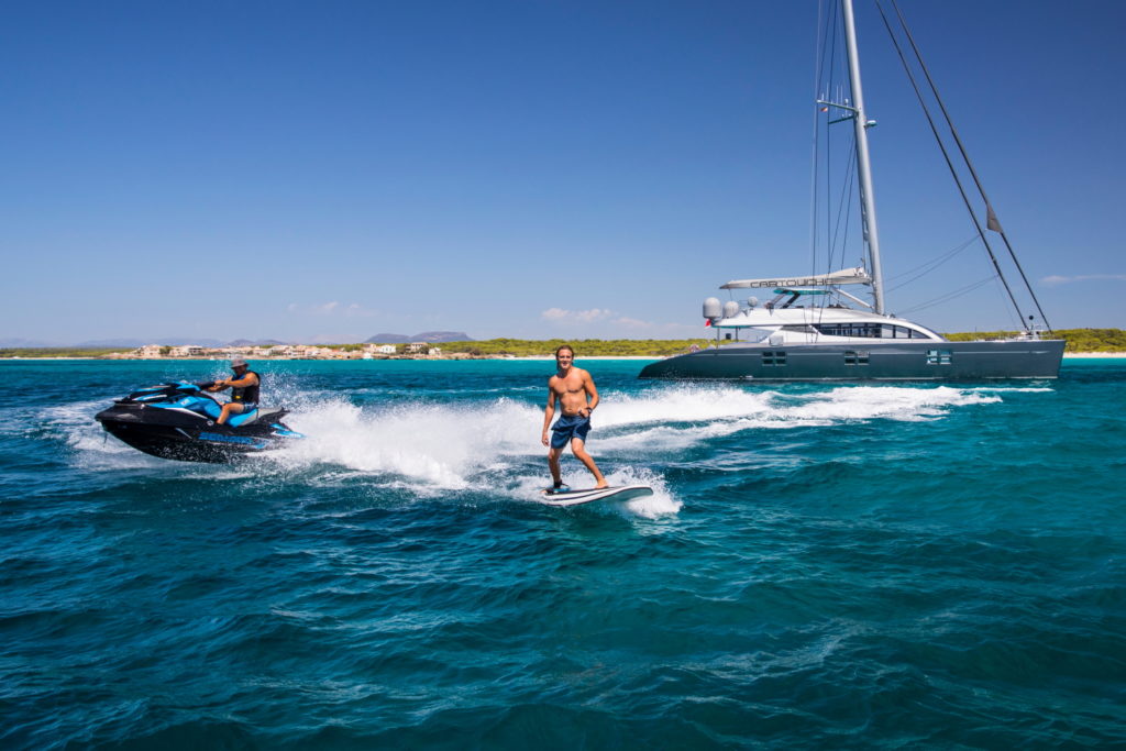 Yacht water sports 2021 exciting yacht on board activity - High Point Yachting