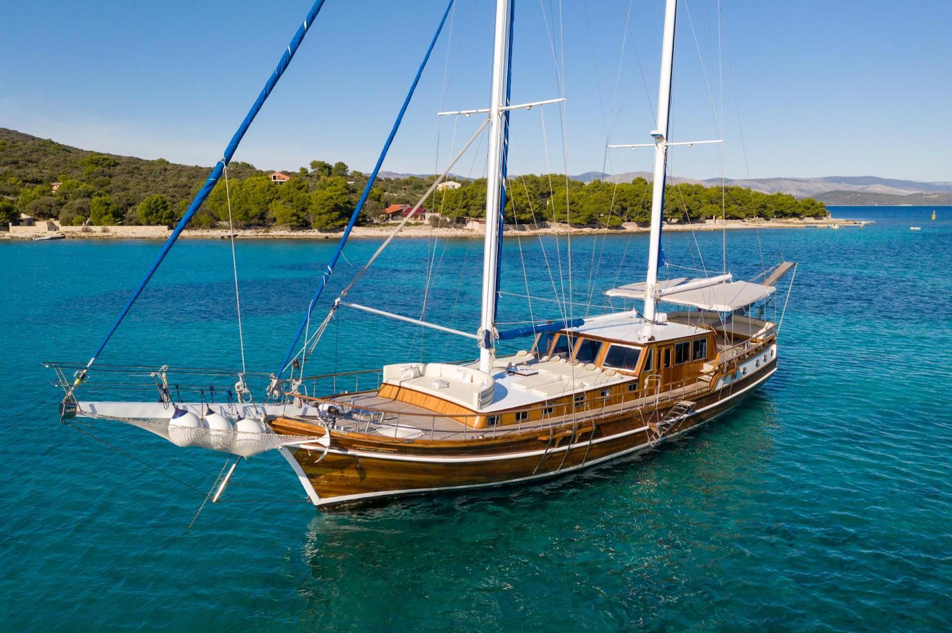 Croatia yacht charter Andi Star away