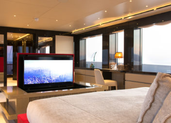 private bedroom on yacht charter - High Point Yachting