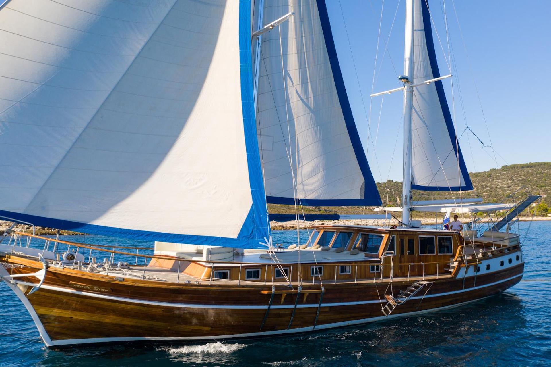 yacht charter Andi Star sailing