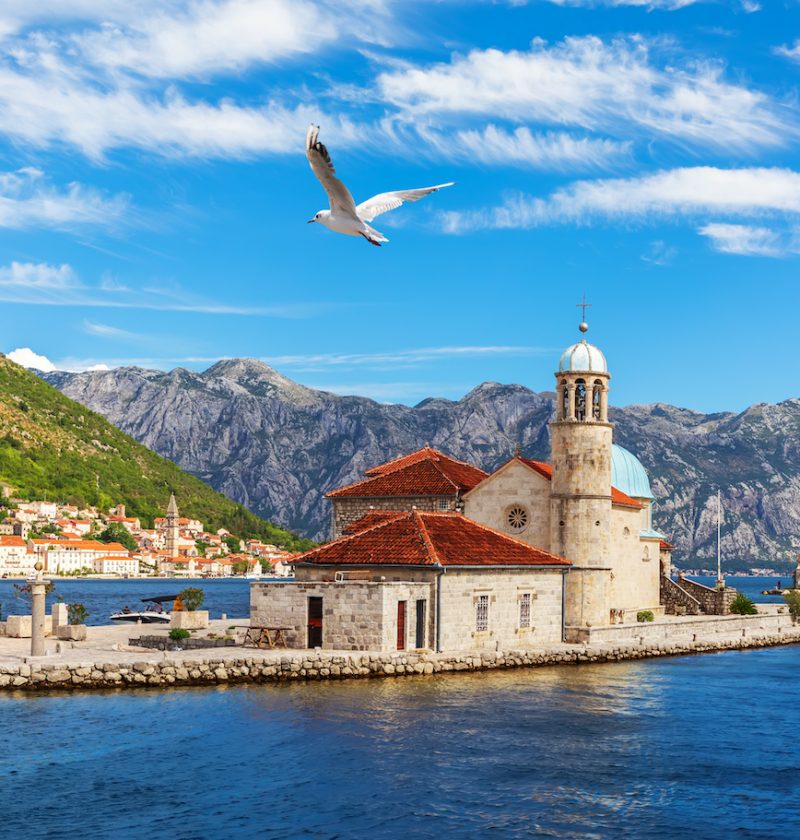 Our Lady of Rocks, Perast - Montenegro - High Point Yachting
