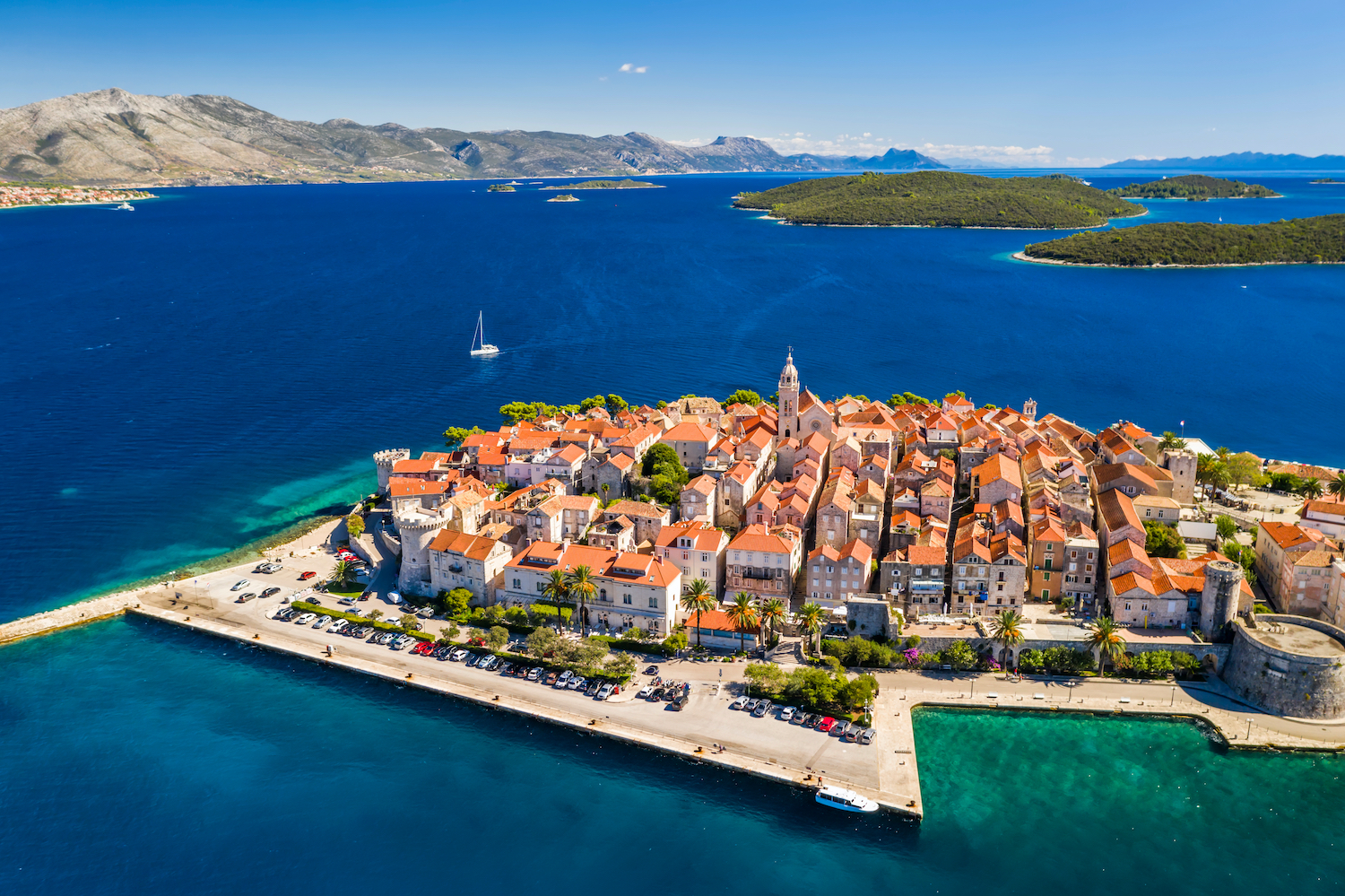 Korcula town, island Korcula - High Point Yachting