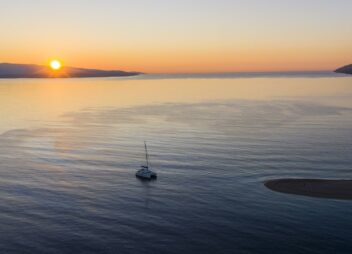 Sailing catamaran Marla in Bol island Brac