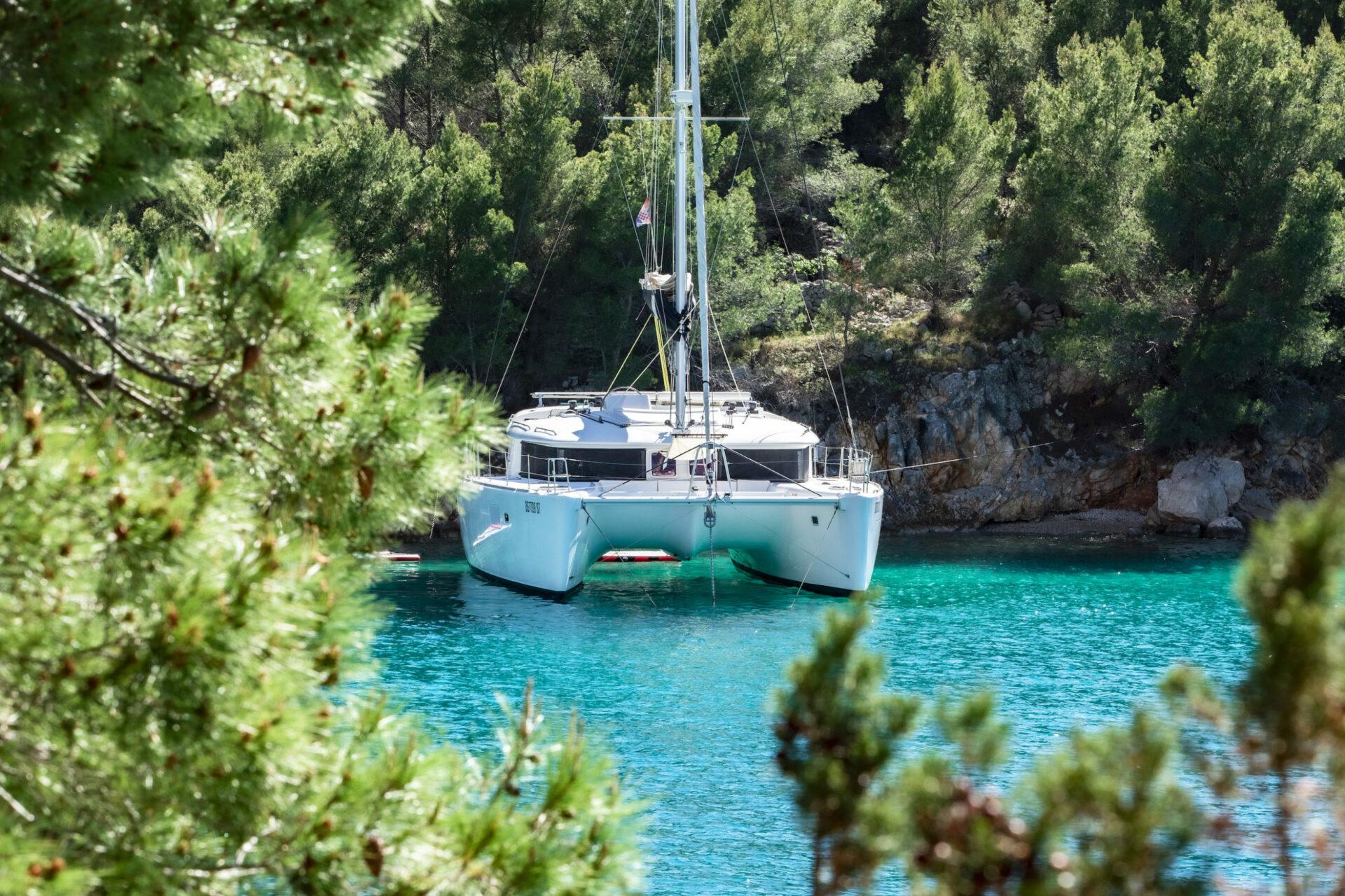 Yacht charter in Croatia catamaran Marla