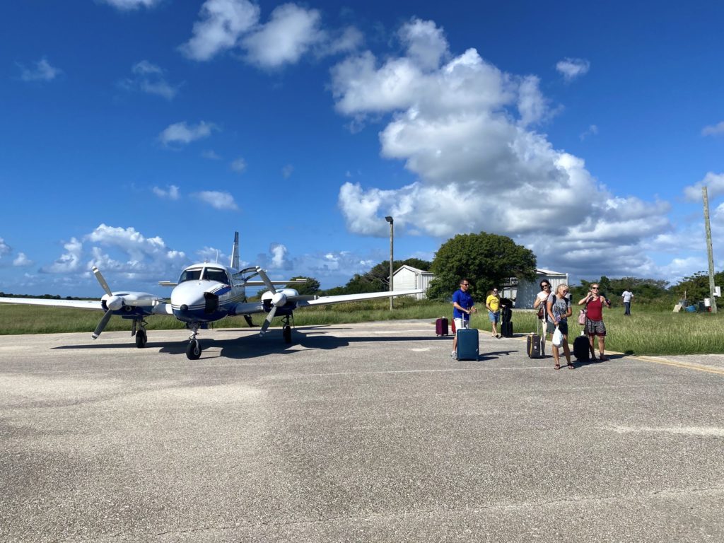 Arrival to Anegada with Island Birds - High Point Yachting