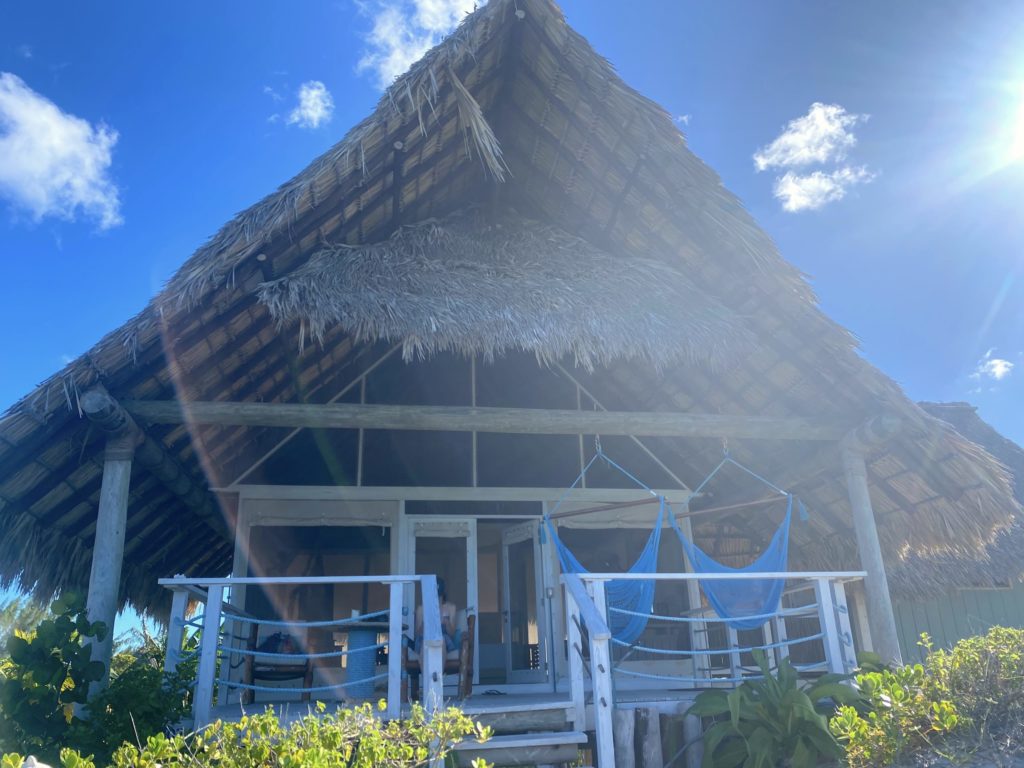 Palapas at Anegada Beach Club - High Point Yachting