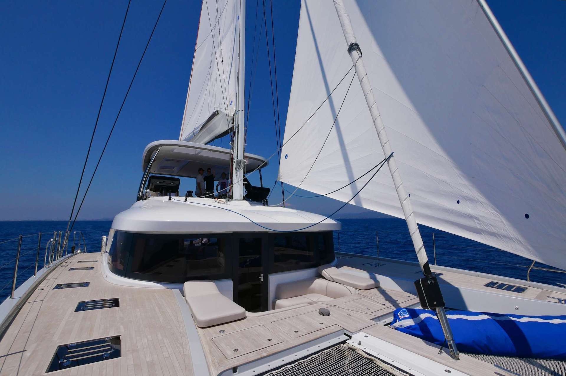 catamaran yacht charter Kingfisher