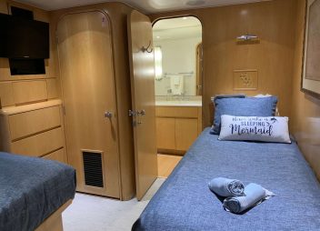 luxury yacht charter Lady Sharon Gale cabin