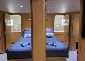 yacht charter Lady Sharon Gale cabins