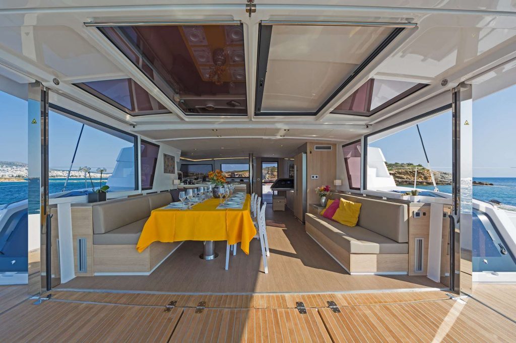 catamaran Babalu luxury yacht charter