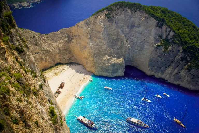 Zakynthos island - Navagio with shipwreck, Greece, Ionian islands