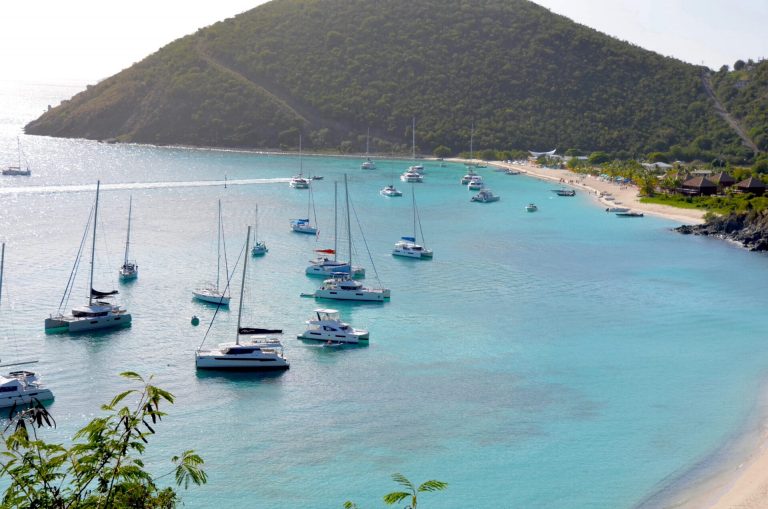 Sailing in the British Virgin Islands